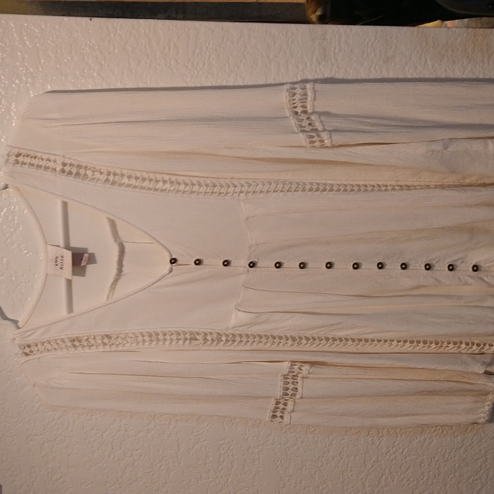 White Knox Rose shirt